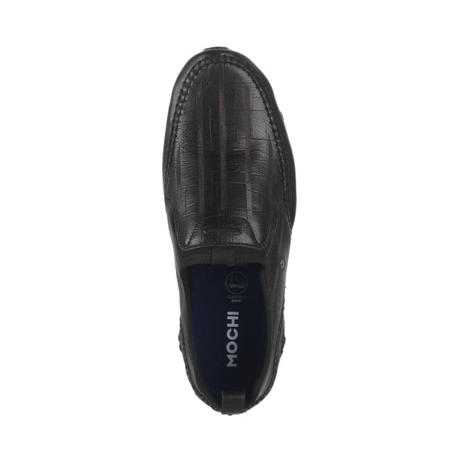 Genx Men Black Casual Loafers (SKU: 71-334-11-40)