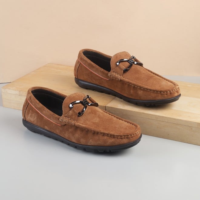 Genx Men Camel Casual Loafers