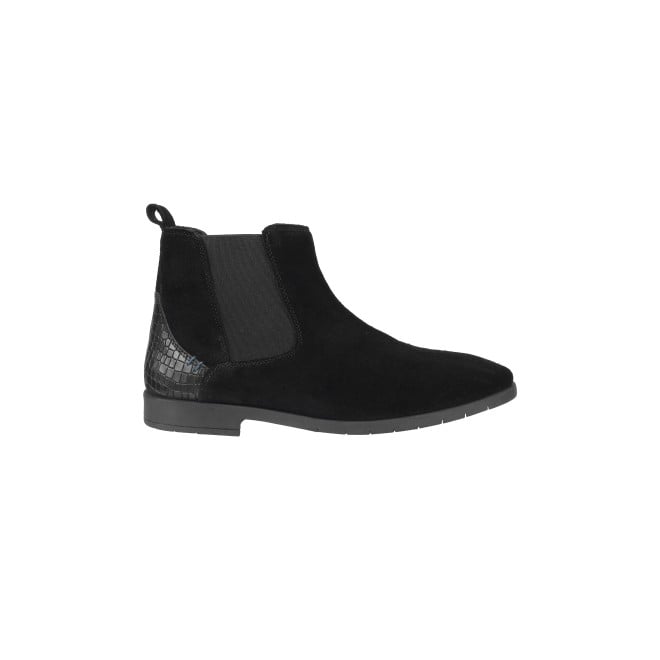 Genx Men Black Casual Boots (SKU: 71-360-11-40)