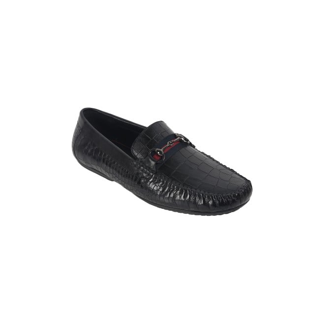 Genx Men Black Casual Loafers