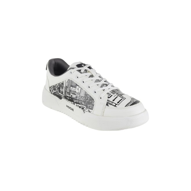 Mochi Men White Casual Sneakers (SKU: 71-366-71-40)