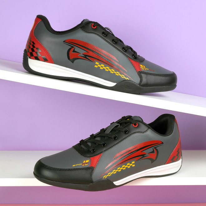 Mochi Men Black Casual Sneakers