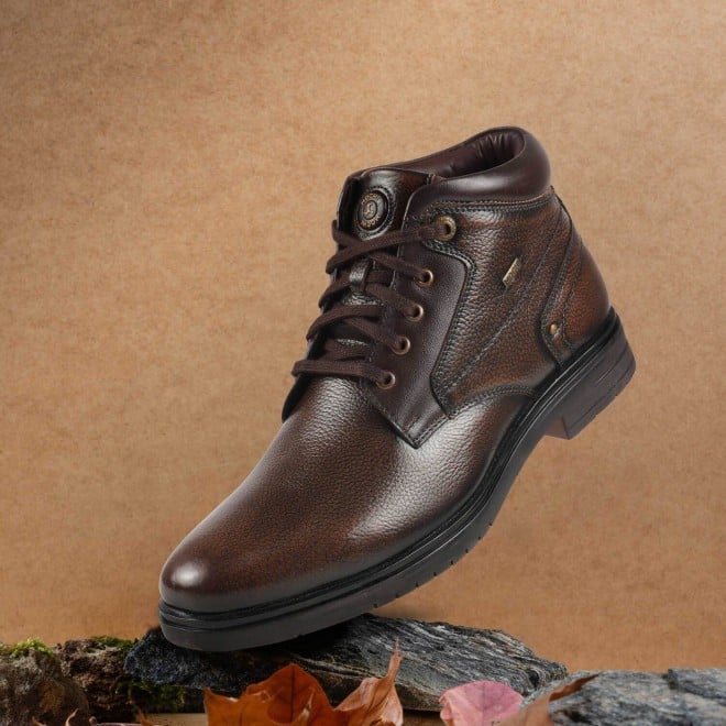 Mochi Men Brown Casual Boots (SKU: 71-370-12-40)