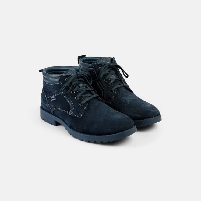 Mochi Men Blue Casual Boots (SKU: 71-371-45-40)