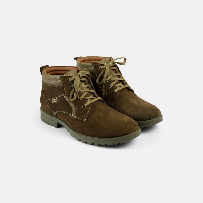 Mochi Men Olive Casual Boots (SKU: 71-371-49-40)