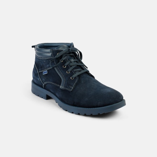 Mochi Men Blue Casual Boots (SKU: 71-371-45-40)