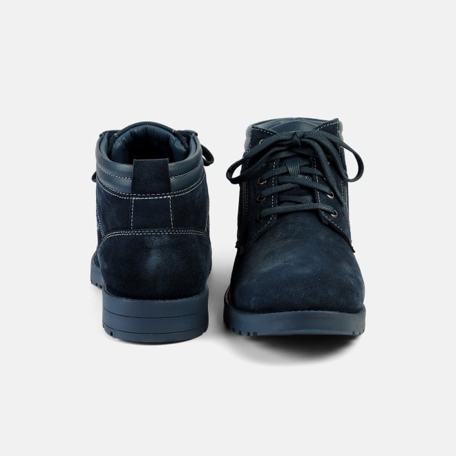 Mochi Men Blue Casual Boots (SKU: 71-371-45-40)