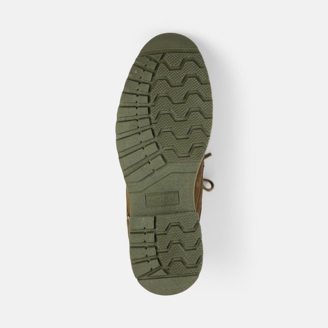 Mochi Men Olive Casual Boots (SKU: 71-371-49-40)