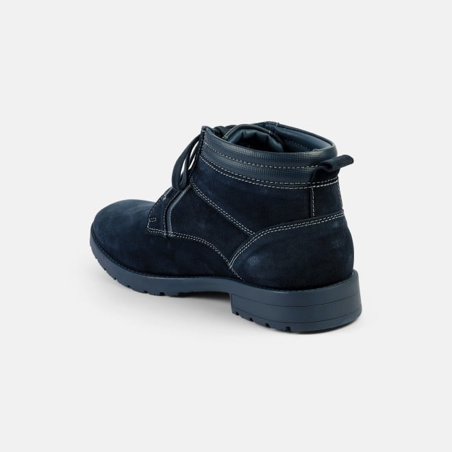 Mochi Men Blue Casual Boots (SKU: 71-371-45-40)