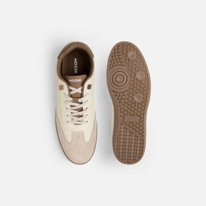Mochi Men Beige Casual Sneakers (SKU: 71-382-20-41)