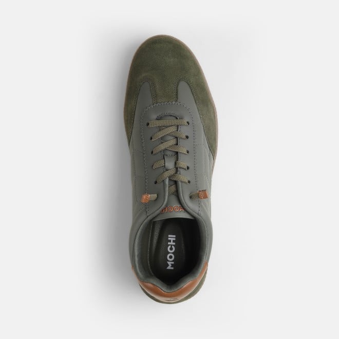 Mochi Men Olive Casual Sneakers (SKU: 71-382-49-39)