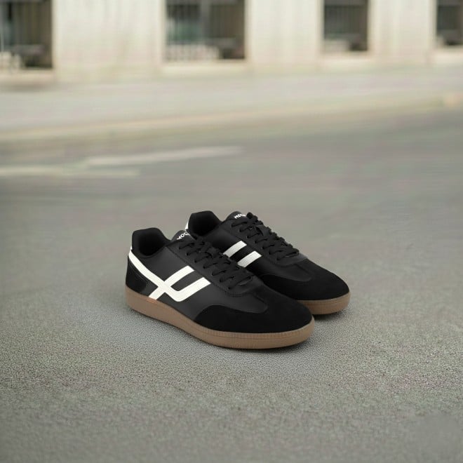 Mochi Men Black Casual Sneakers