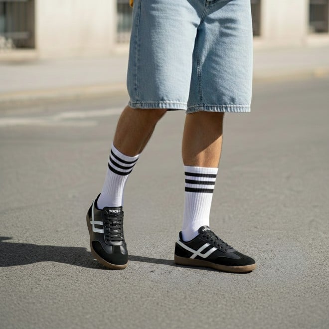 Mochi Men Black Casual Sneakers (SKU: 71-383-11-40)