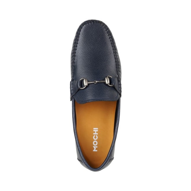 Mochi Men Blue Casual Loafers (SKU: 71-390-45-40)