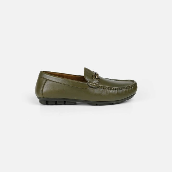 Mochi Men Olive Casual Loafers (SKU: 71-391-49-40)