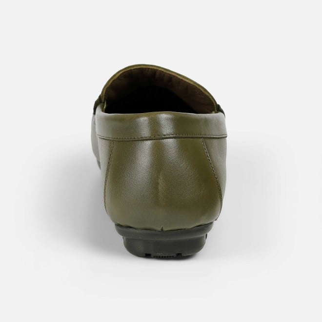 Mochi Men Olive Casual Loafers (SKU: 71-391-49-40)