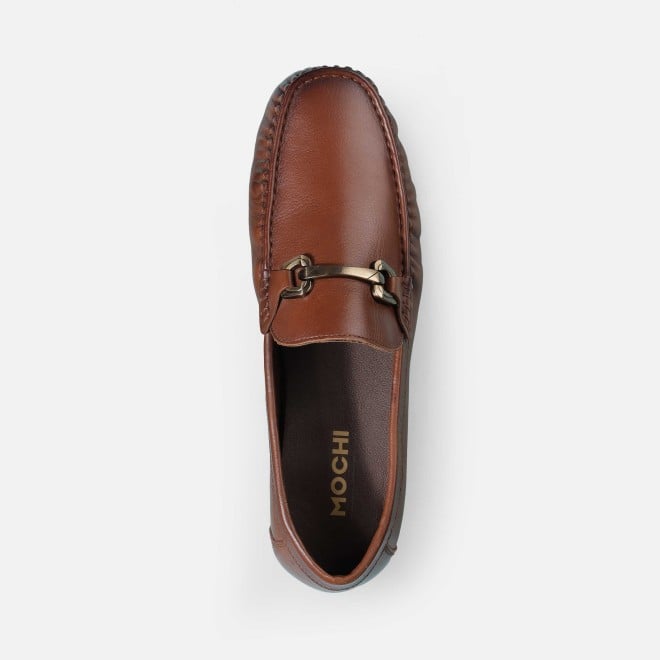 Mochi Men Tan Casual Loafers (SKU: 71-391-23-40)