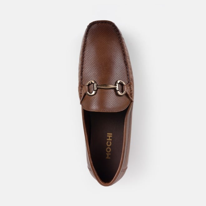 Mochi Men Tan Casual Loafers (SKU: 71-392-23-40)