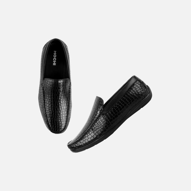Mochi Men Black Casual Loafers (SKU: 71-395-11-40)