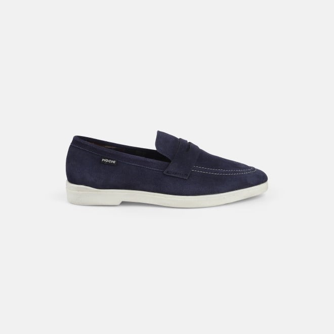 Mochi Men Blue Casual Loafers (SKU: 71-399-45-40)