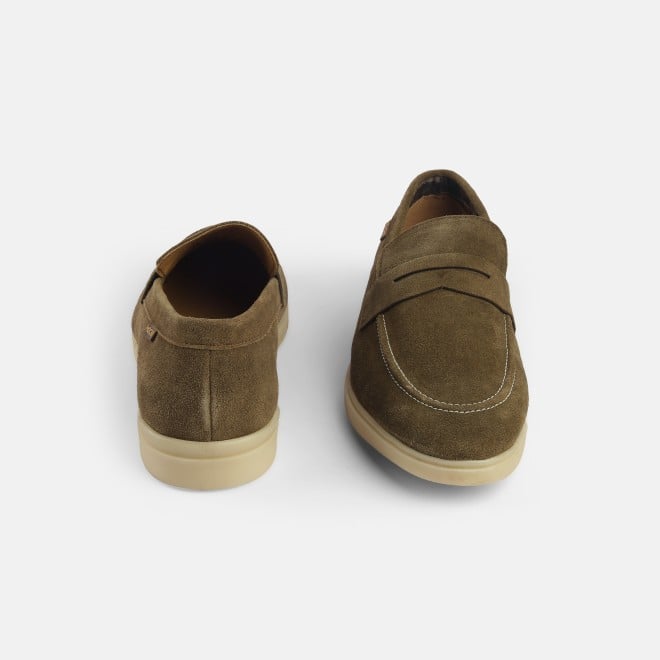 Mochi Men Olive Casual Loafers (SKU: 71-399-49-40)