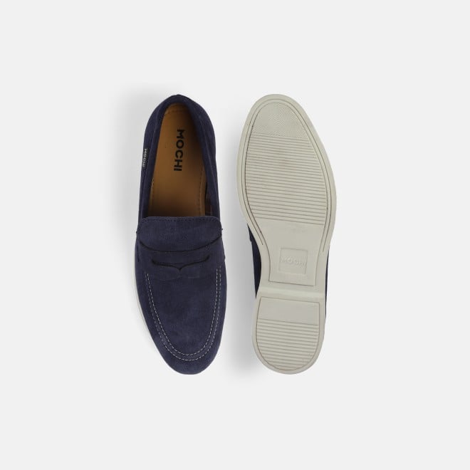 Mochi Men Blue Casual Loafers (SKU: 71-399-45-40)