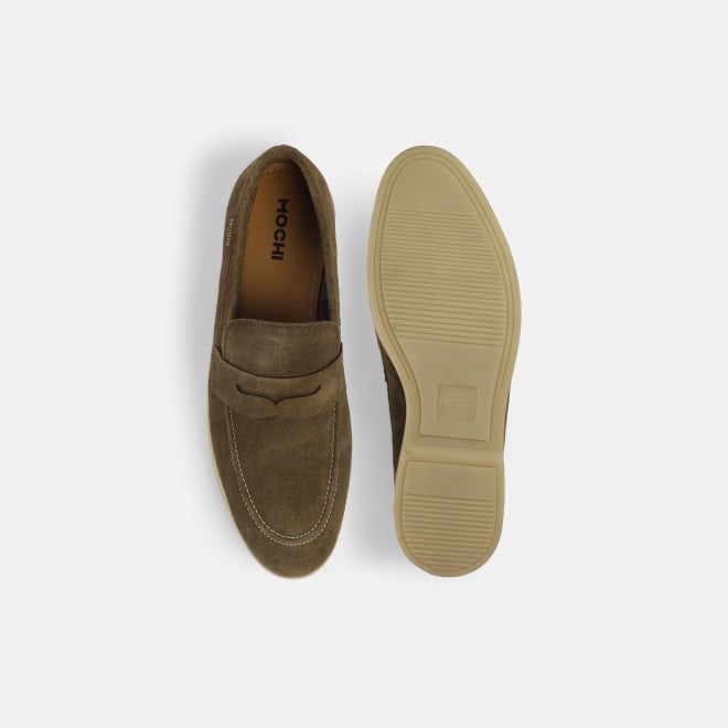 Mochi Men Olive Casual Loafers (SKU: 71-399-49-40)