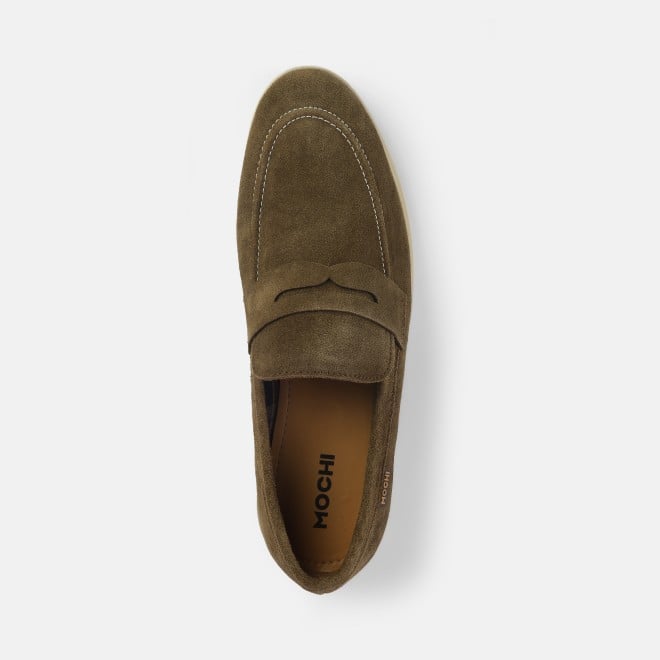 Mochi Men Olive Casual Loafers (SKU: 71-399-49-40)
