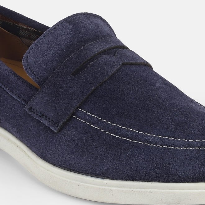 Mochi Men Blue Casual Loafers (SKU: 71-399-45-40)