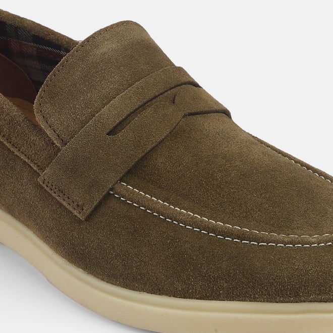 Mochi Men Olive Casual Loafers (SKU: 71-399-49-40)
