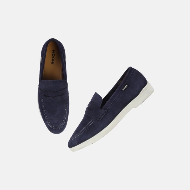 Mochi Men Blue Casual Loafers (SKU: 71-399-45-40)