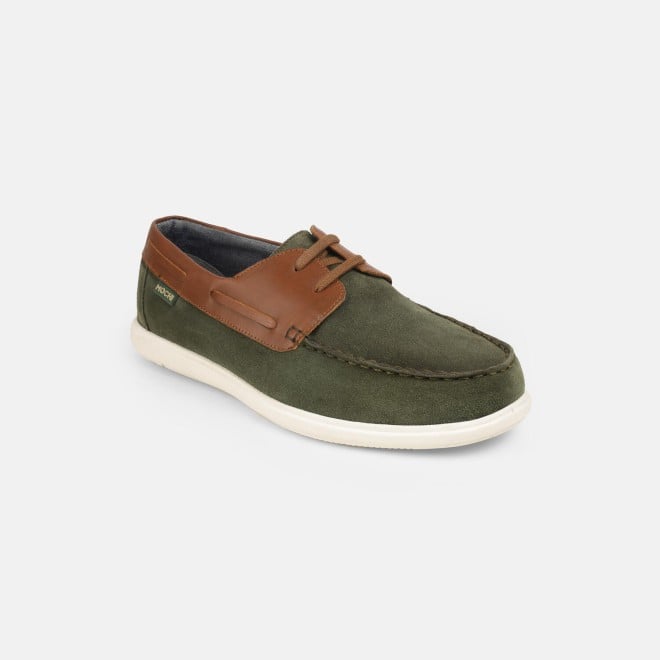 Mochi Men Green Casual Lace-Up (SKU: 71-403-21-40)