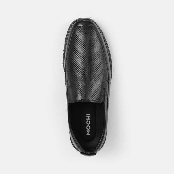 Mochi Men Black Casual Loafers (SKU: 71-407-11-40)
