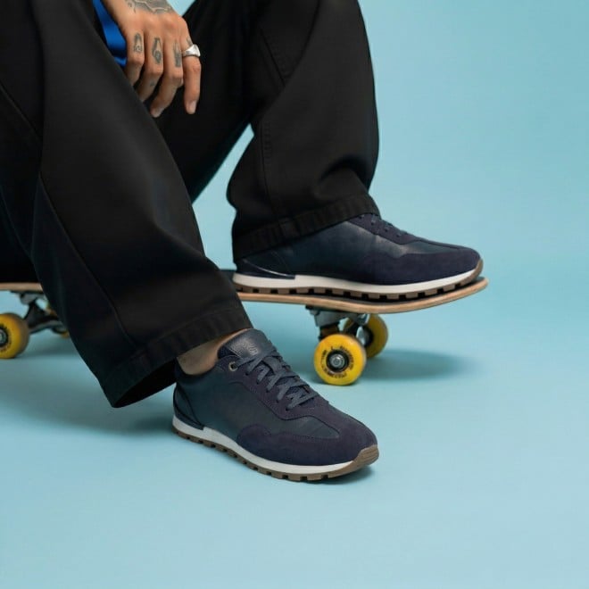 Mochi Men Blue Casual Lace Up (SKU: 71-408-45-40)