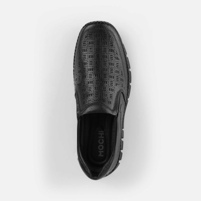 Mochi Men Black Casual Loafers (SKU: 71-409-11-40) Mochi Men Black Casual Loafers (SKU: 71-409-11-40)