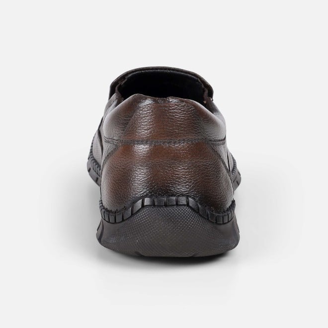 Mochi Men Brown Casual Moccasin (SKU: 71-410-12-40)