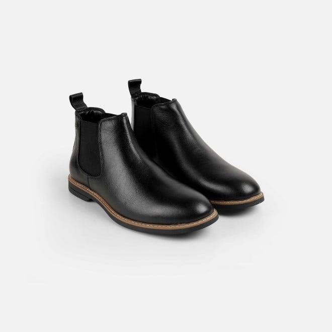 Mochi Men Black Casual Boots (SKU: 71-413-11-40)