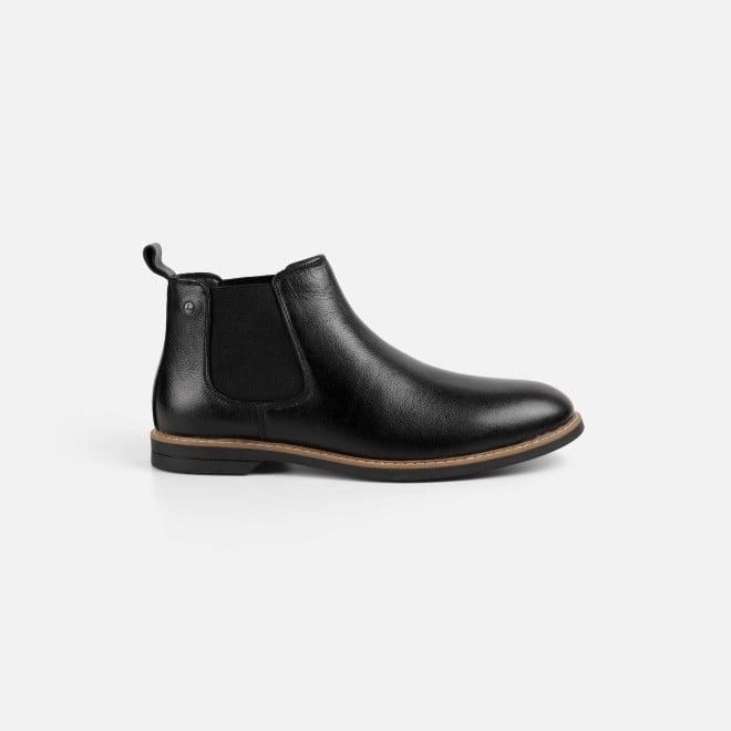 Mochi Men Black Casual Boots (SKU: 71-413-11-40)
