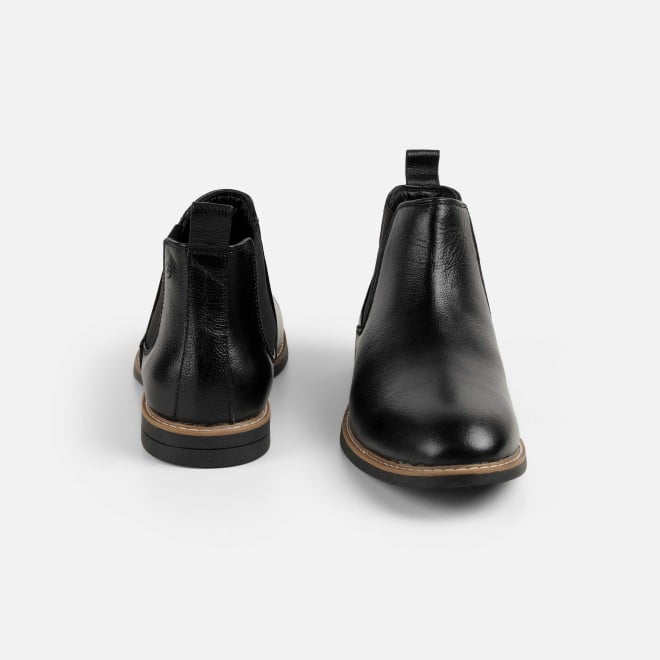 Mochi Men Black Casual Boots (SKU: 71-413-11-40)