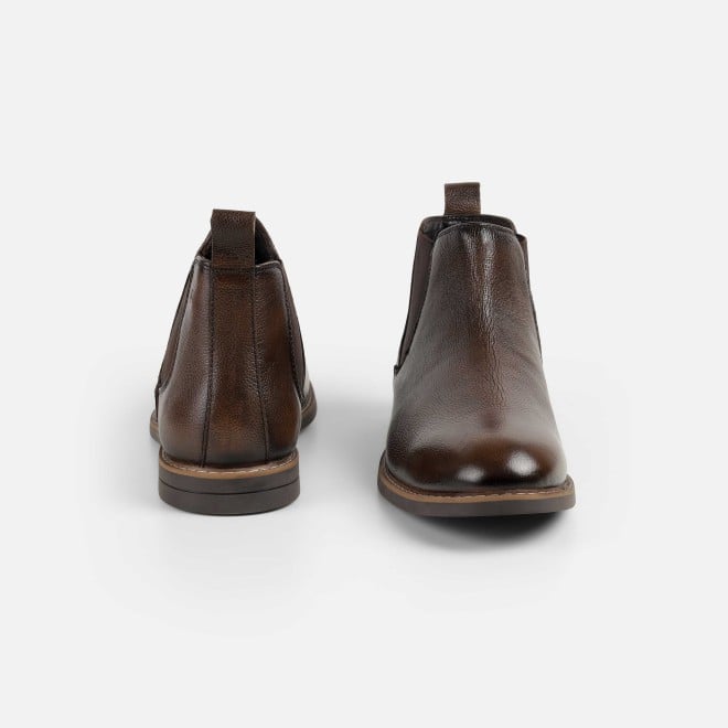 Mochi Men Brown Casual Boots (SKU: 71-413-12-40)