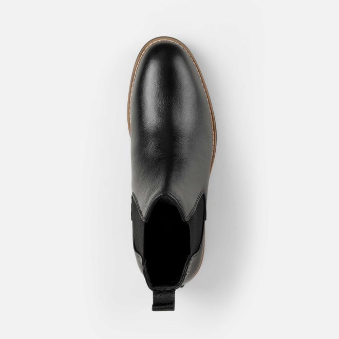 Mochi Men Black Casual Boots (SKU: 71-413-11-40)