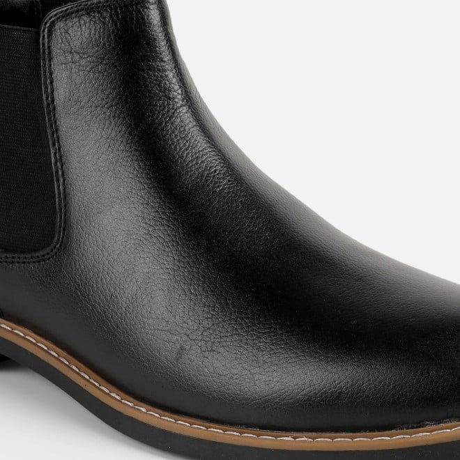 Mochi Men Black Casual Boots (SKU: 71-413-11-40)