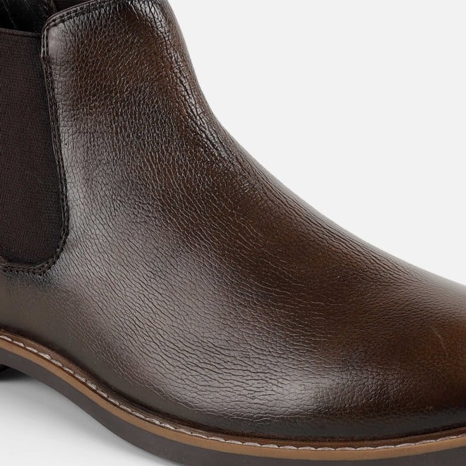 Mochi Men Brown Casual Boots (SKU: 71-413-12-40)