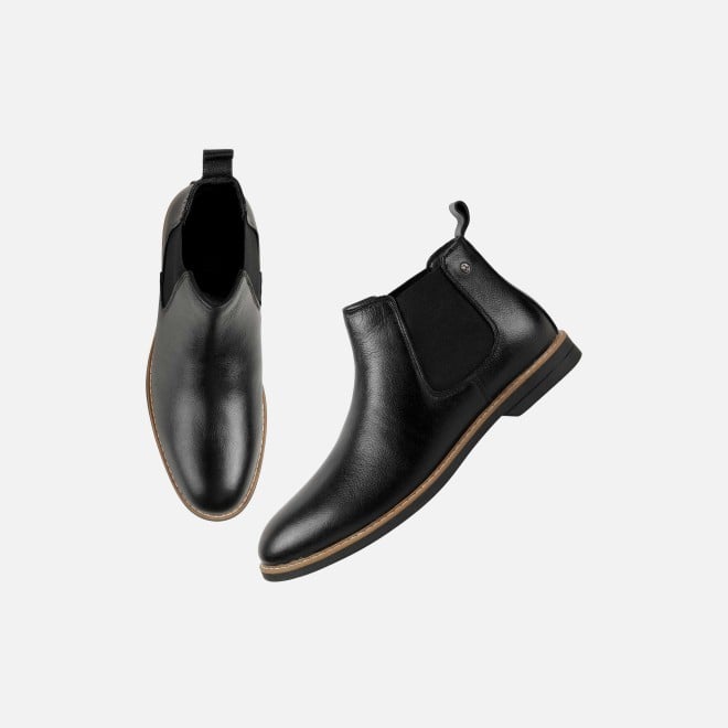 Mochi Men Black Casual Boots (SKU: 71-413-11-40)