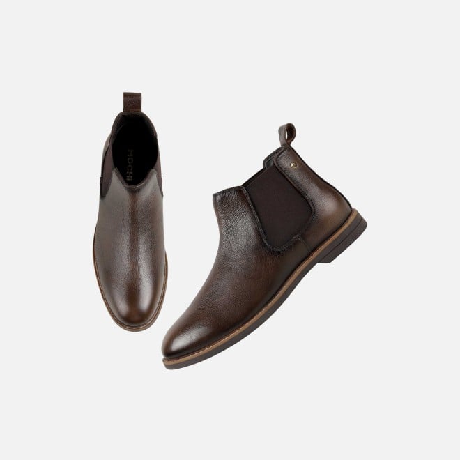 Mochi Men Brown Casual Boots (SKU: 71-413-12-40)