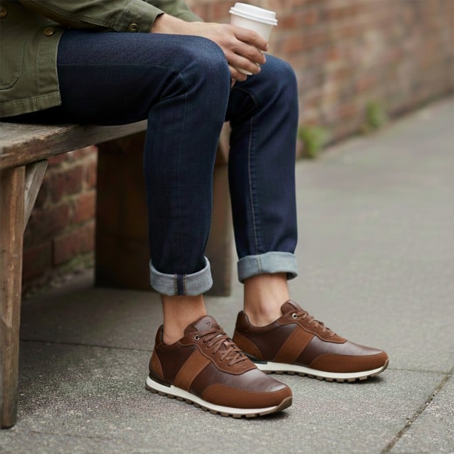 Mochi Men Tan Casual Lace Up (SKU: 71-414-23-40)