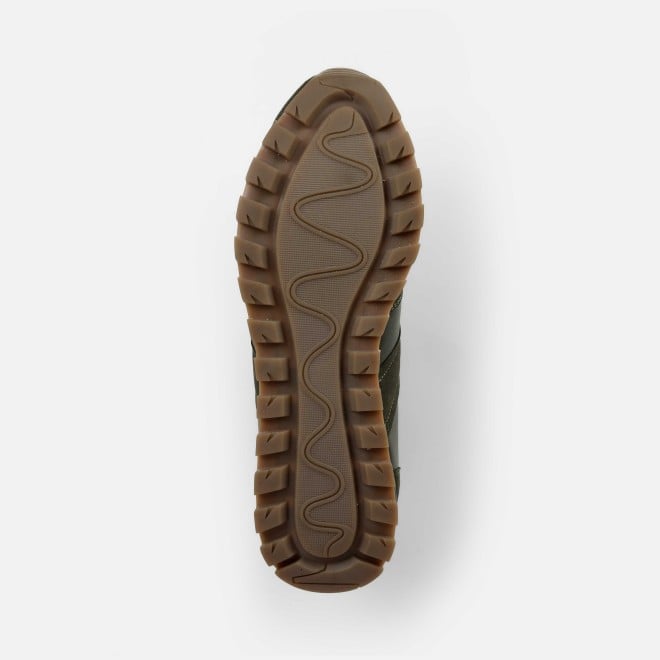 Mochi Men Green Casual Lace Up (SKU: 71-414-21-40)