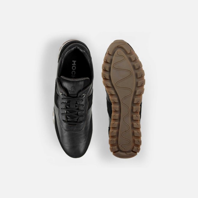 Mochi Men Black Casual Lace Up (SKU: 71-414-11-40)