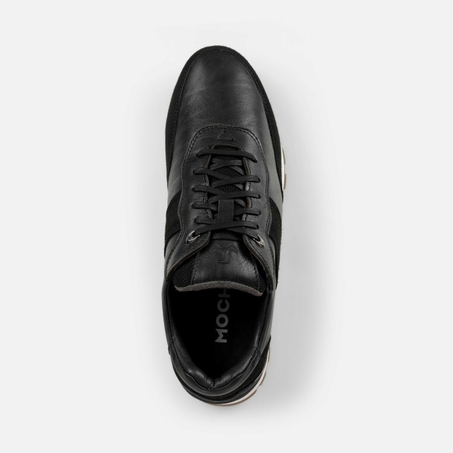 Mochi Men Black Casual Lace Up (SKU: 71-414-11-40)