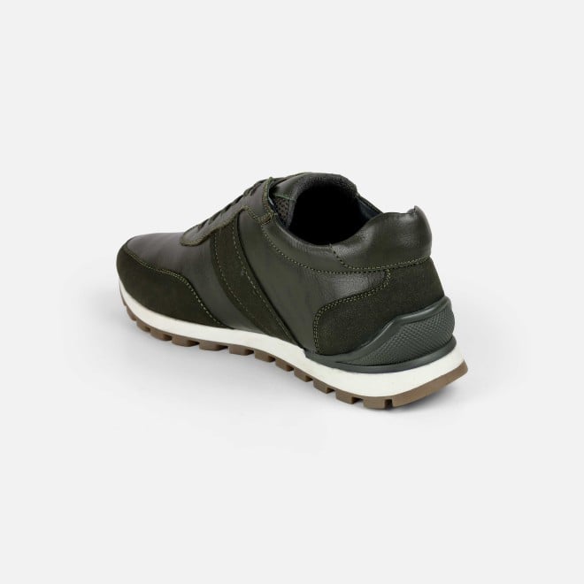 Mochi Men Green Casual Lace Up (SKU: 71-414-21-40)